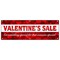 Signmission VALENTINES DAY SALE BANNER SIGN sale holiday valentine romantic love B-72 Valentines Day Sale - alternate 1